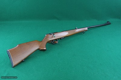 ANSCHUTZ 1515-1516 .22 WMR Bolt Action Rifle with Checkered Walnut Stock