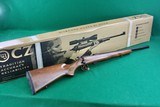 ANIB CZ 455 VARMINT .22 LR Bolt Action Rifle with Checkered Walnut Stock - 1 of 23