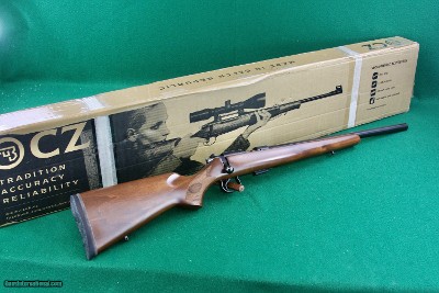 ANIB CZ 455 VARMINT .22 LR Bolt Action Rifle with Checkered Walnut Stock