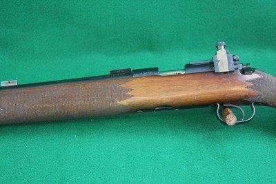 Custom Winchester 52 .22 LR Bolt Action Rifle with Checkered Walnut Stock - Image 8 of 24