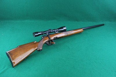 Steyr Daimler Puch Mannlicher Model SL Varmint .223 Remington Bolt Action Rifle with Checkered Walnut Stock