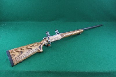 LIKE NEW Sturm Ruger & Co. Inc. 77 MK II Varmint .22-250 Remington Stainless Bolt Action Rifle with Laminated Stock