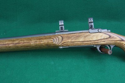 LIKE NEW Sturm Ruger & Co. Inc. 77 MK II Varmint .22-250 Remington Stainless Bolt Action Rifle with Laminated Stock - Image 8 of 21