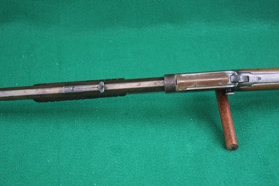 Winchester 90 .22 Short Pump Action Rifle with Walnut Stock & Forearm - Image 11 of 25