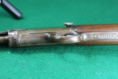 Winchester 90 .22 Short Pump Action Rifle with Walnut Stock & Forearm - Image 21 of 25