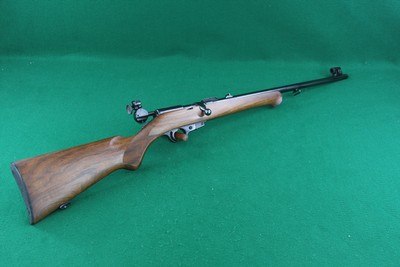 Walther 1 .22 LR Bolt Action/Semi-Automatic Rifle with Checkered Walnut Stock - Image 1 of 25