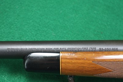 Remington Arms 700 .22-250 Rem Bolt Action Rifle with Checkered Walnut Stock - Image 17 of 21