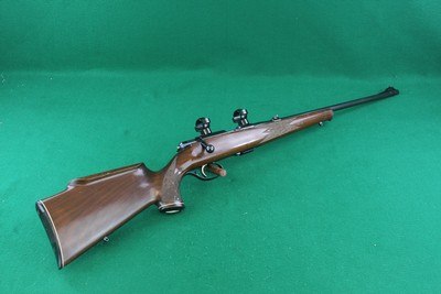 Savage Anschutz 54 Sporter .22 LR Bolt Action Rifle with Checkered Walnut Stock - Image 1 of 20