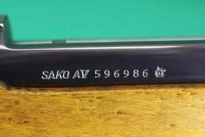 Sako AV .338 WIN MAG Bolt Action Rifle with Checkered Walnut Stock - Image 16 of 25