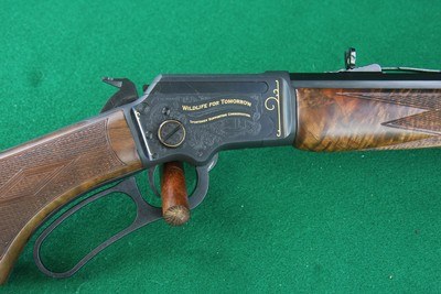 NIB Marlin 39 AWL Wildlife for Tomorrow .22 LR Lever Action Rifle with Fancy Checkered Walnut Stock - Image 1 of 25