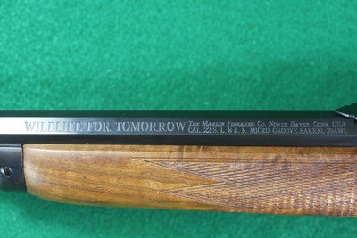 NIB Marlin 39 AWL Wildlife for Tomorrow .22 LR Lever Action Rifle with Fancy Checkered Walnut Stock - Image 17 of 25