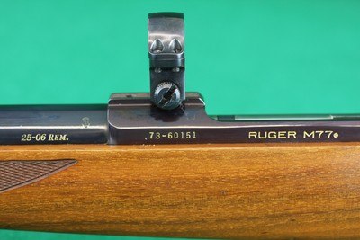 Sturm Ruger & Co. Inc. 77 Varmint .25-06 Bolt Action Rifle with Checkered Walnut Stock - Image 16 of 22