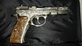 RARE FACTORY ENGRAVED CZ MODEL 75 - 1 of 15