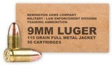 9MM Luger / Parabellum / Remington / 125 Grain FMJ - 3 of 3