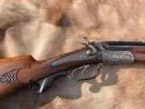 German made over under combination .22 Hornet under 16 gauge sporting rifle. - 2 of 15