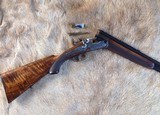 German made over under combination .22 Hornet under 16 gauge sporting rifle. - 9 of 15
