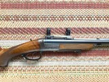 Collath side by side combination rifle, 7x57R X 16 GAUGE - 2 of 10
