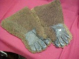 #2243 Pair of buffalo hide Ranchers Gloves - 2 of 3