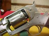 #3862 Starr Arms Model 1863 Army S/A revolver, 30XXX, 44caliber percussion with VG+ bore - 8 of 12