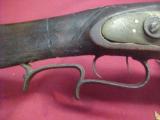 #2482 Unmarked half-stock percussion long barreled Plains Rifle - 3 of 10
