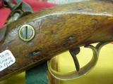 #1969 Belgian Flintlock Cavalry military style 69-caliber pommel pistol - 8 of 9