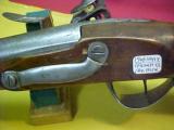#1968 French Flintlock Cavalry
pistol, large military pommel holster sized 69-caliber - 4 of 10