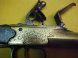 #0571 Wilson Flint boxlock Pocket Pistol, most likely of British manufacture circa 1770-1820 - 2 of 8