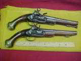 #0570 Pair of Patilla style Spanish Miguelette pistols, c,1690-1730, - 1 of 22