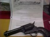 #4981 Colt S/A 4-3/4”x45COLT, 117XXX(1887), Colt factory letter included, - 14 of 15