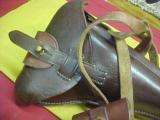 #001 Holster Rig, brown Artillery Model Luger, with shoulder stock, cleaning rod, - 3 of 10