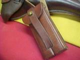 #001 Holster Rig, brown Artillery Model Luger, with shoulder stock, cleaning rod, - 5 of 10