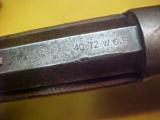 #4765 Winchester 1895 “Flatside” Octagon barreled Sporting Rifle, 40/72WCF- 12 of 15