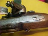 #2477 Large English sash/belt Flintlock pistol by “Bond” - 9 of 13