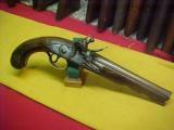 #2477 Large English sash/belt Flintlock pistol by “Bond” - 1 of 13