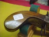 #3845 Belgian Double Barreled Boot pistol, 3-1/2”x44cal percussion - 3 of 8