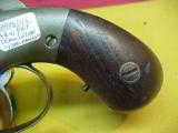 #4555 Allen&Wheelock Large Frame Pocket Model Bar-Hammer revolver, 4”x34caliber - 5 of 12