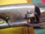 #3816 Metropolitan 1862 Police revolver, 4-1/2”x36caliber percussion - 8 of 15
