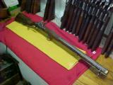 #4638 Germanic Jaeger Flintlock Rifle, 30” octagon barrel, sliding wood patchbox - 1 of 18