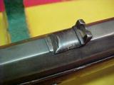 #4638 Germanic Jaeger Flintlock Rifle, 30” octagon barrel, sliding wood patchbox - 10 of 18