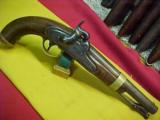 #1529 H. Aston Model 1842 Percussion military pistol - 1 of 17