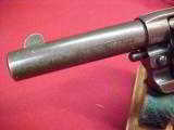 #4999 Colt 1878D/A 4”x44WCF, extremely scarce factory Sheriffs Model c,1882 mfg - 9 of 17