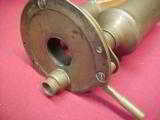 #0001 Loading tool, large brass 6-1/2” tall, 4-1/2” diameter base plate. - 7 of 8