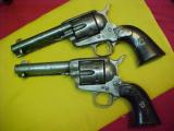 #4983 Colt S/A 4-3/4”x44WCF (pair), 147XXX, and 152XXX (1892-93),
- 25 of 25
