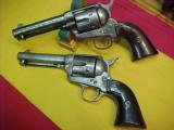 #4983 Colt S/A 4-3/4”x44WCF (pair), 147XXX, and 152XXX (1892-93),
- 2 of 25