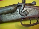 #4830 Unmarked English Double Barrel 28GA shotgun- 10 of 24