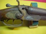 #4830 Unmarked English Double Barrel 28GA shotgun- 4 of 24