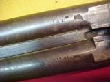 #4830 Unmarked English Double Barrel 28GA shotgun- 23 of 24