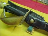 #0844 Ames Model 1860 Naval Cutlass with sheath and frog - 2 of 19