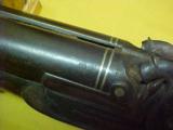 #4829 J.H.Johnston, Pittsburg PA. marked percussion double barreled shotgun, 10guage - 9 of 10