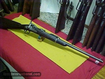 #1421 Springfield 1884 Trapdoor carbine, 343XXX?
(1887 mfgr)